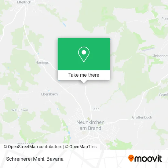 Карта Schreinerei Mehl