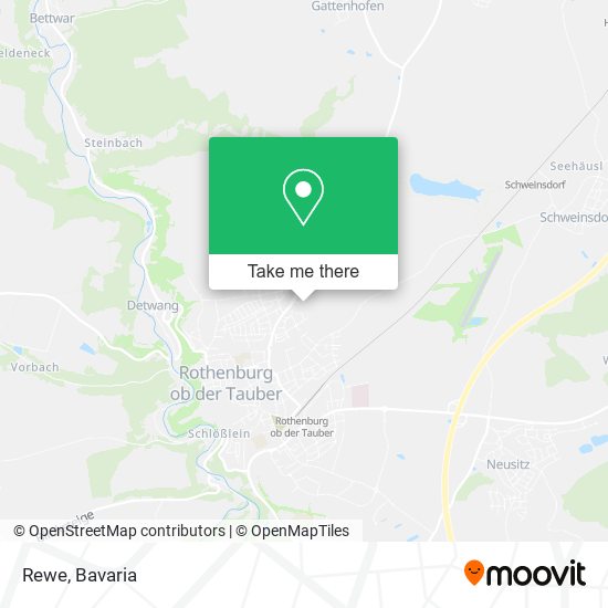 Rewe map