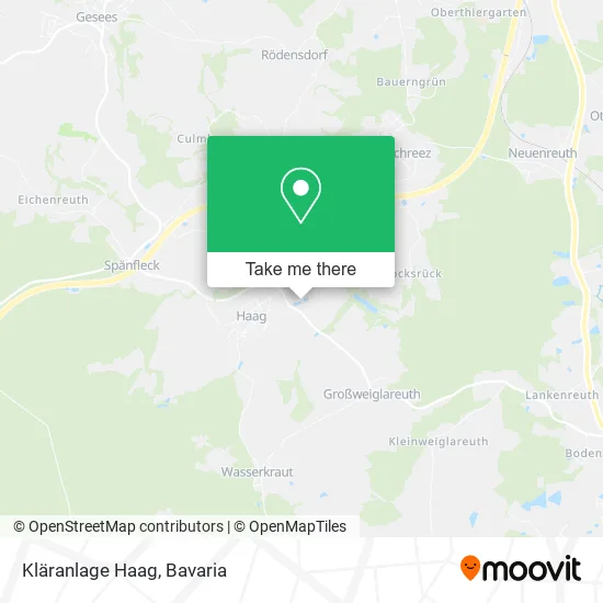 Карта Kläranlage Haag