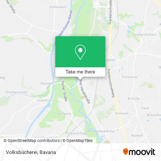 Volksbücherei map