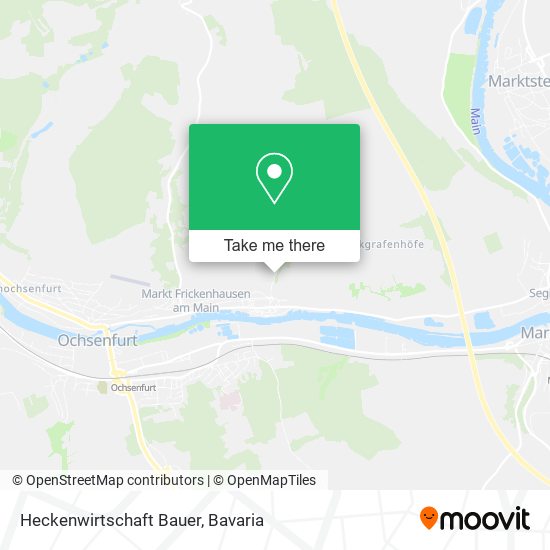Heckenwirtschaft Bauer map