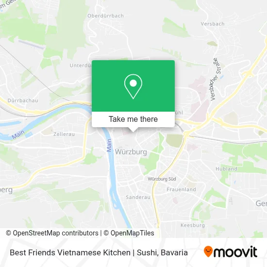 Best Friends Vietnamese Kitchen | Sushi map