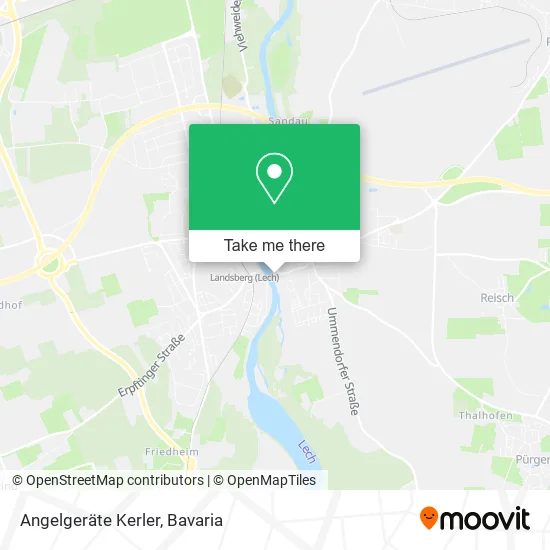 Карта Angelgeräte Kerler
