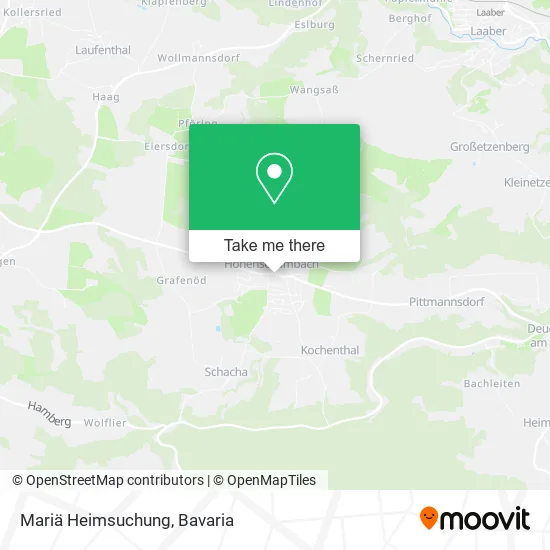 Карта Mariä Heimsuchung
