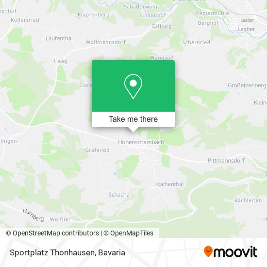 Sportplatz Thonhausen map