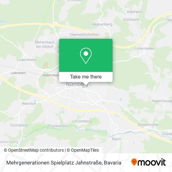 Mehrgenerationen Spielplatz Jahnstraße map