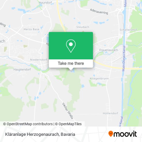 Kläranlage Herzogenaurach map