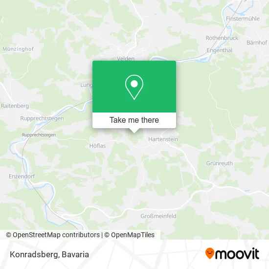 Карта Konradsberg