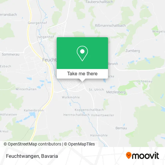 Карта Feuchtwangen