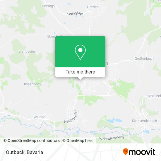 Карта Outback