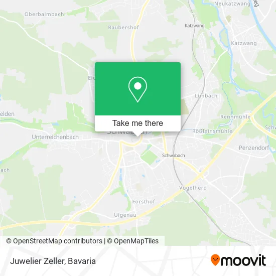 Карта Juwelier Zeller