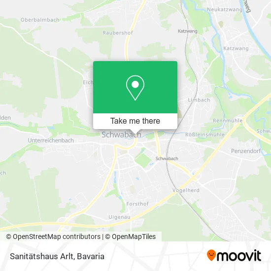 Карта Sanitätshaus Arlt
