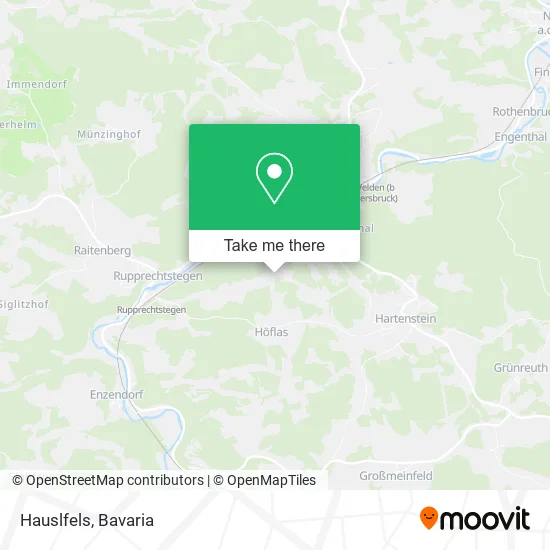 Карта Hauslfels