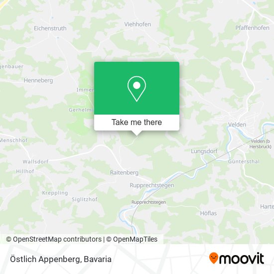 Östlich Appenberg map