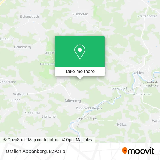 Карта Östlich Appenberg