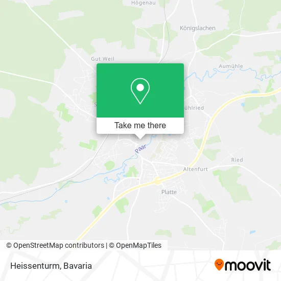 Карта Heissenturm
