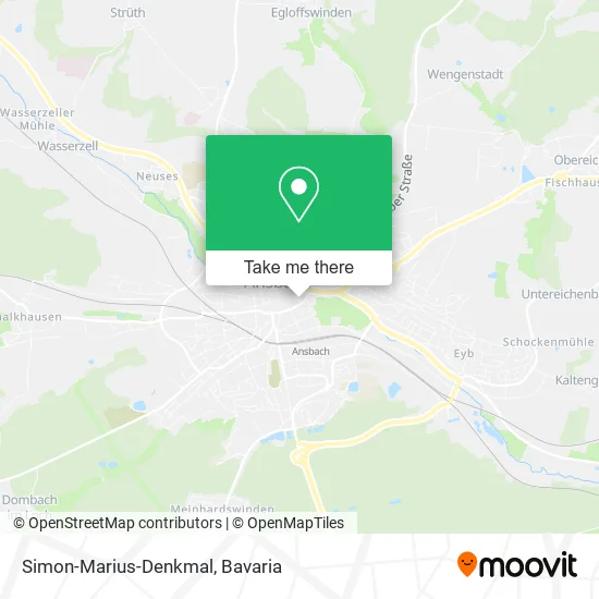 Карта Simon-Marius-Denkmal