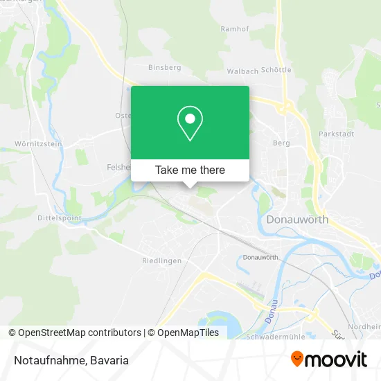 Карта Notaufnahme