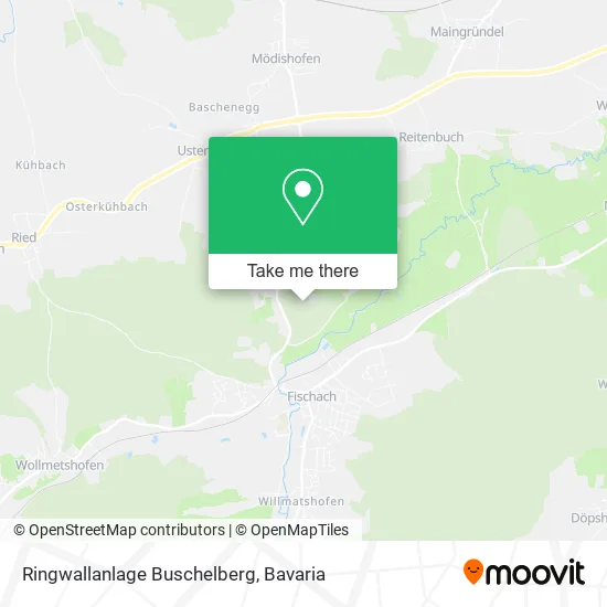 Карта Ringwallanlage Buschelberg