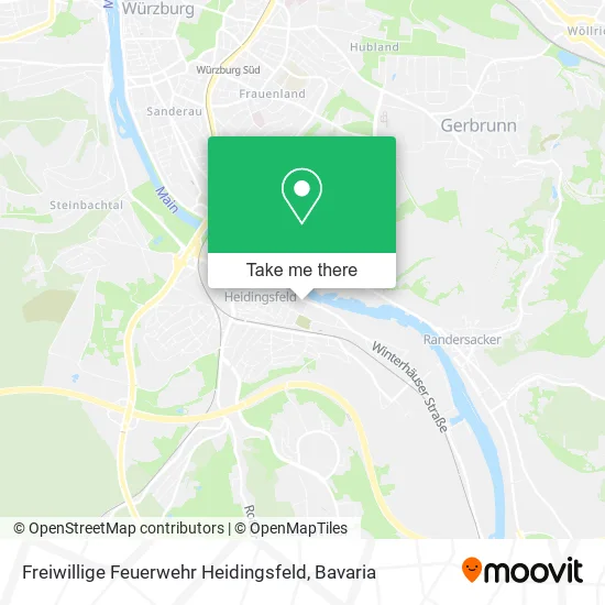 Карта Freiwillige Feuerwehr Heidingsfeld