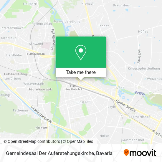 Карта Gemeindesaal Der Auferstehungskirche