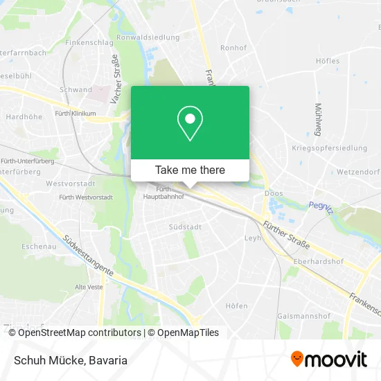 Карта Schuh Mücke