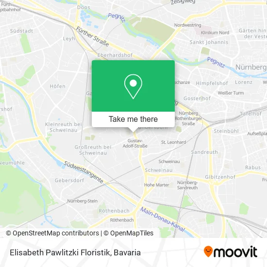 Карта Elisabeth Pawlitzki Floristik