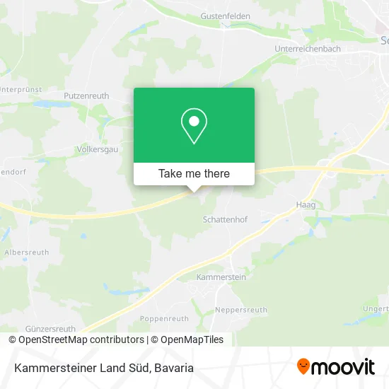 Карта Kammersteiner Land Süd