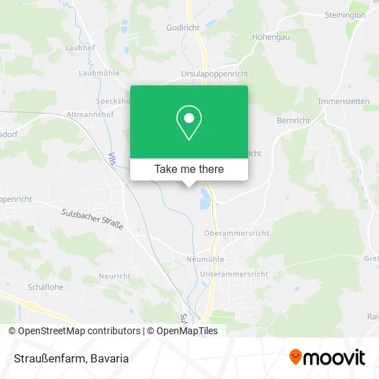 Карта Straußenfarm