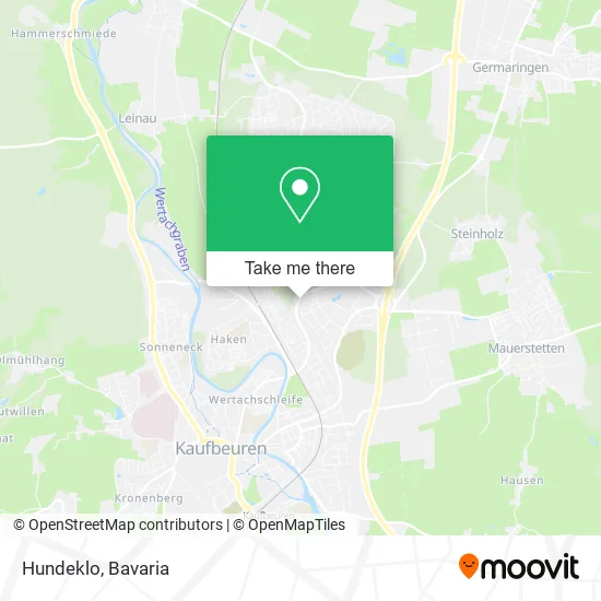 Карта Hundeklo