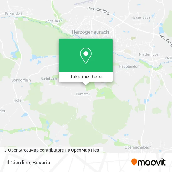 Карта Il Giardino