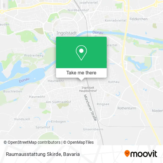 Карта Raumausstattung Skirde