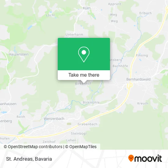 Карта St. Andreas