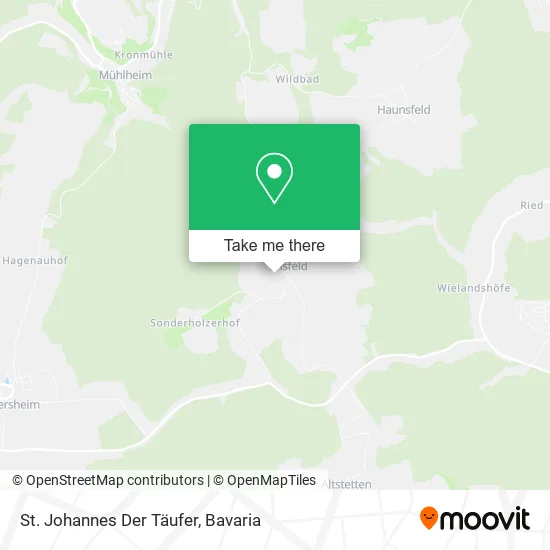 Карта St. Johannes Der Täufer