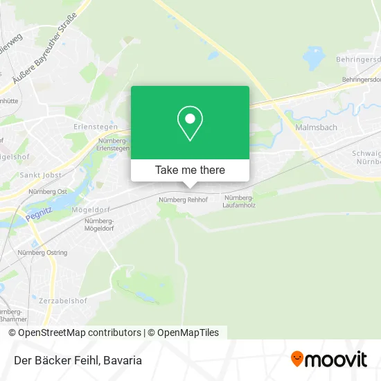 Карта Der Bäcker Feihl