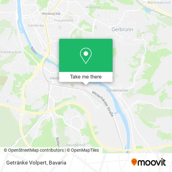 Карта Getränke Volpert