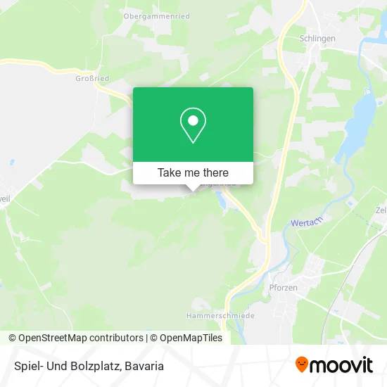 Карта Spiel- Und Bolzplatz