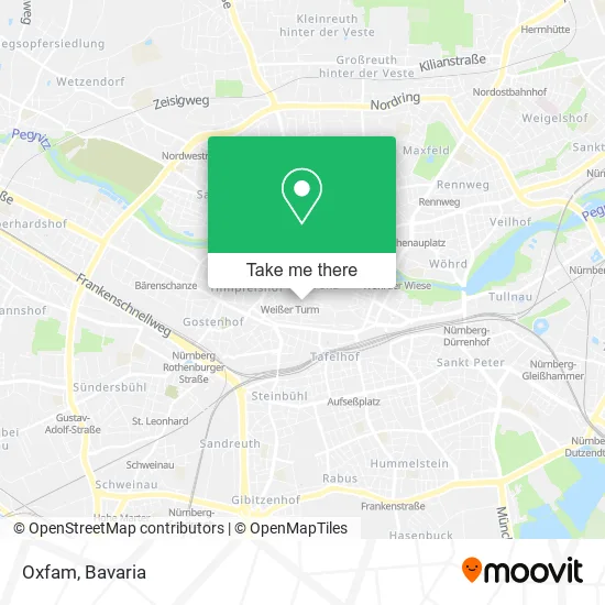 Карта Oxfam
