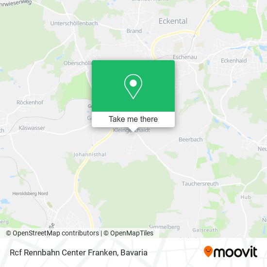 Rcf Rennbahn Center Franken map