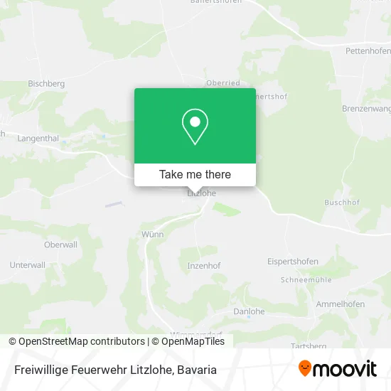 Карта Freiwillige Feuerwehr Litzlohe