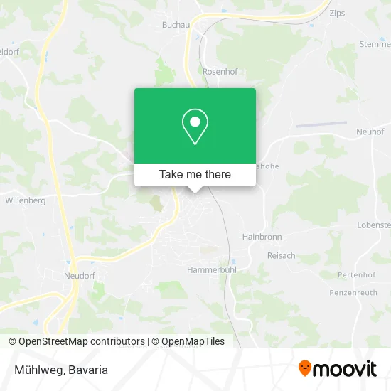 Карта Mühlweg