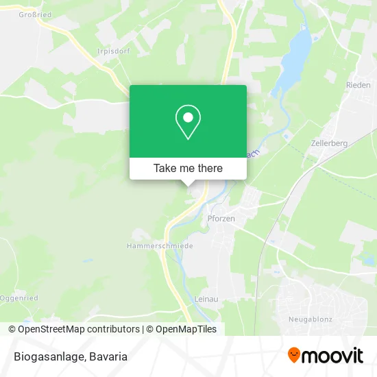 Карта Biogasanlage