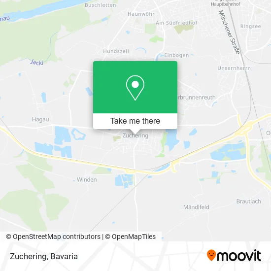 Карта Zuchering