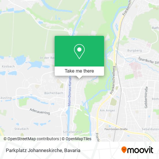 Parkplatz Johanneskirche map