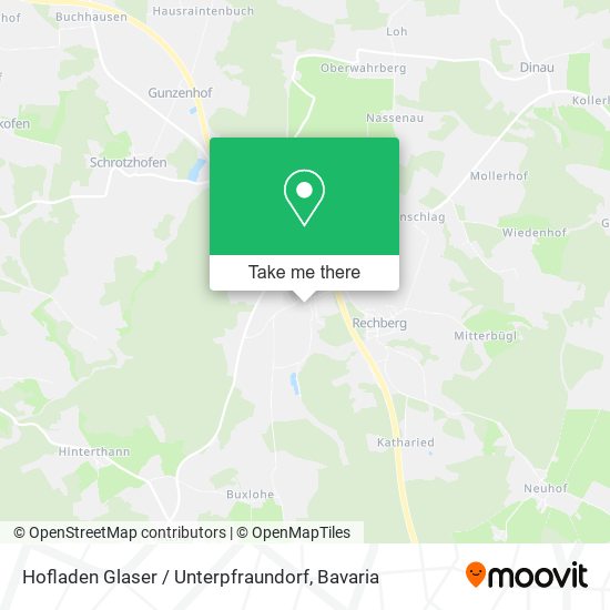 Hofladen Glaser / Unterpfraundorf map