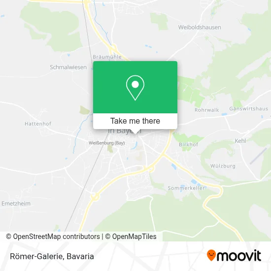 Römer-Galerie map