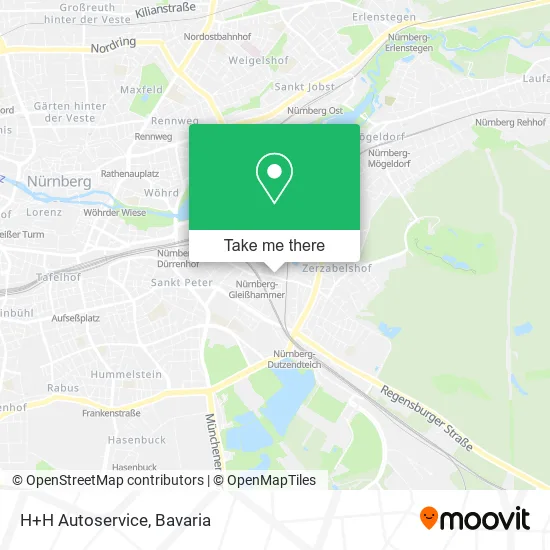 Карта H+H Autoservice