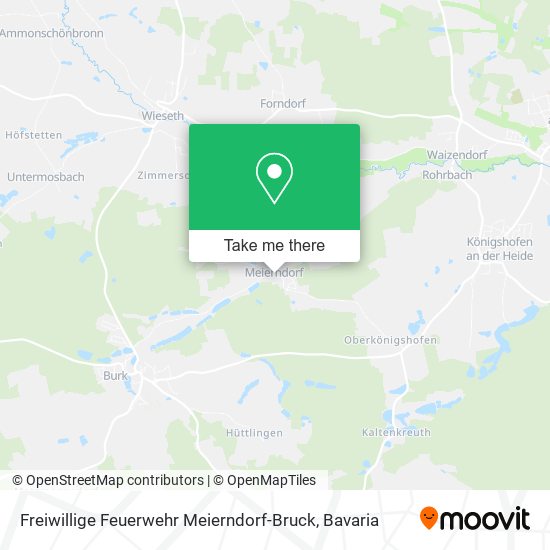 Freiwillige Feuerwehr Meierndorf-Bruck map