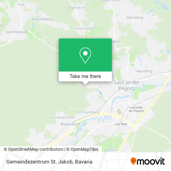 Карта Gemeindezentrum St. Jakob