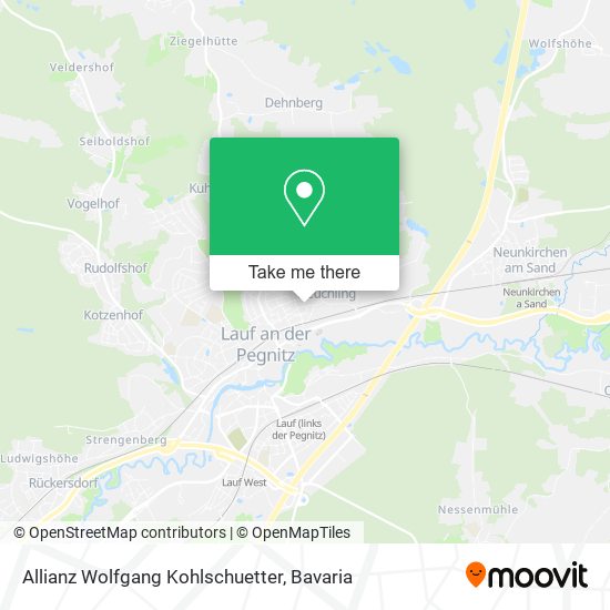 Allianz Wolfgang Kohlschuetter map